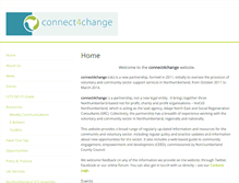 Tablet Screenshot of connect4change.co.uk